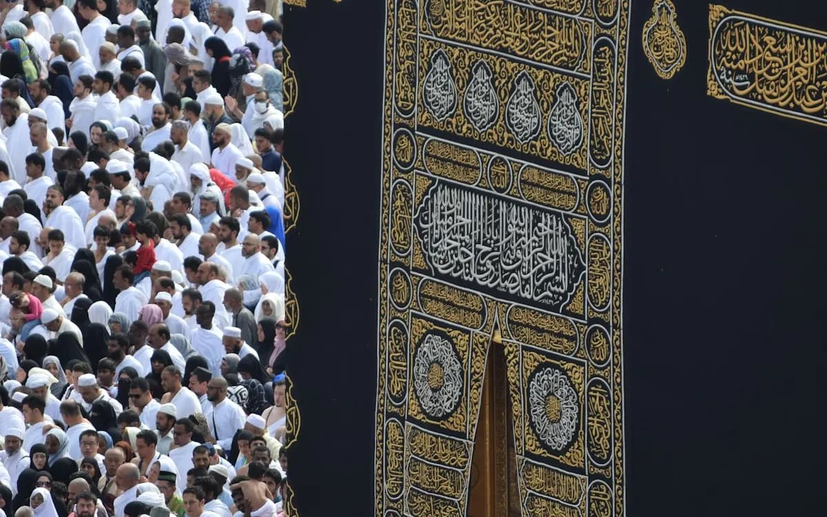 The Kaaba in Makkah